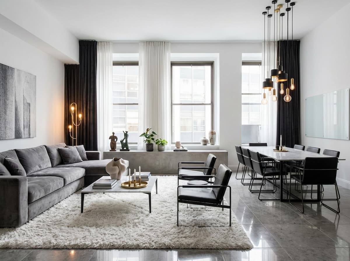 Lege kamer - voor virtuele styling